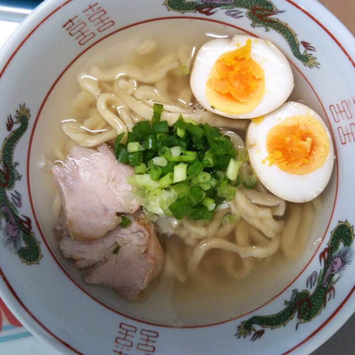 一から作る 簡単！塩らーめん